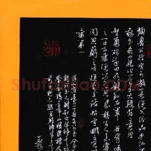 秦剑 硬笔草书作品《海岳名言节录》图片欣赏