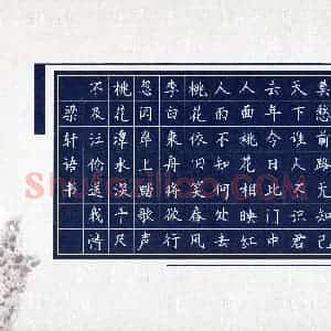 梁语轩(少儿组 10岁 特等奖)硬笔书法大赛 获奖作品图片欣赏