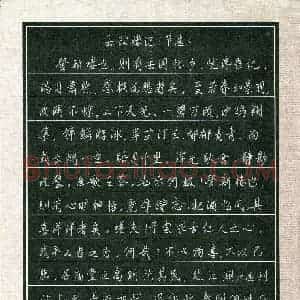 杨谦益(少儿组 11岁 特等奖)硬笔书法大赛 获奖作品图片欣赏