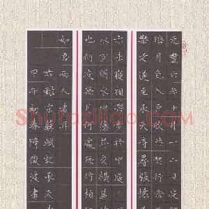 隋俊波 硬笔楷书作品《苏轼记承天寺夜游》图片欣赏