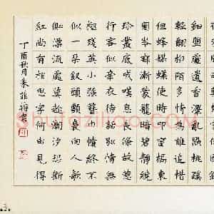 朱菲特(少儿组 12岁 金奖)硬笔书法大赛 获奖作品图片欣赏