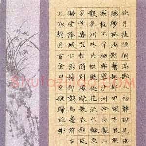 陈思漫(少儿组 13岁 特等奖)硬笔书法大赛 获奖作品图片欣赏