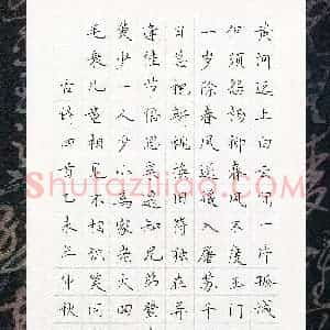 夏红(成人组 优秀奖)硬笔书法大赛 获奖作品图片欣赏