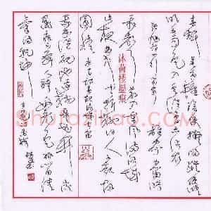 黄镇洋 硬笔草书作品《古诗三首》图片欣赏