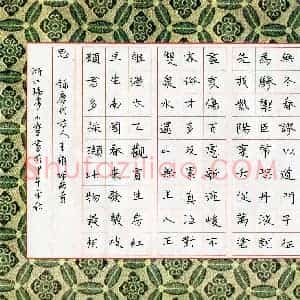 陈小宝(成人组)硬笔书法大赛 入围作品选登图片欣赏