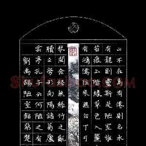 蔡楚鑫(少儿组 14岁 金奖)硬笔书法大赛 获奖作品图片欣赏