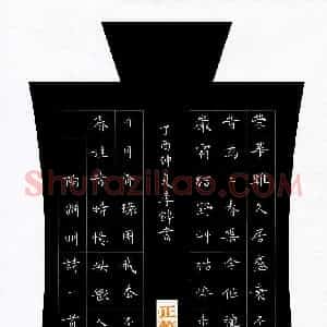 李铮(少儿组 14岁 金奖)硬笔书法大赛 获奖作品图片欣赏