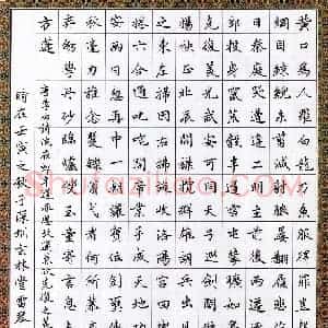 雷琴(楷书 优秀奖)硬笔书法大赛 获奖作品图片欣赏