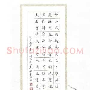 黄应康(成人组 优秀奖)硬笔书法大赛 获奖作品图片欣赏
