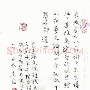 李猛(成人组)硬笔书法大赛 入围作品选登图片欣赏
