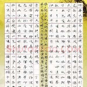 倪晟焱(少儿组 13岁 银奖)硬笔书法大赛 获奖作品图片欣赏