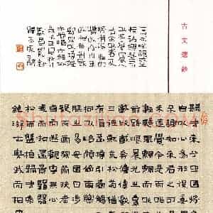 杨献军(隶书 精品奖)硬笔书法大赛 获奖作品图片欣赏