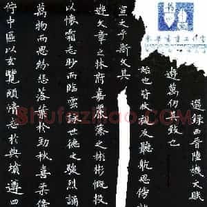 何永华 硬笔楷书作品《陆机文赋节录》图片欣赏