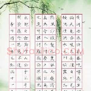 王钰淇(少儿组 11岁 银奖)硬笔书法大赛 获奖作品图片欣赏