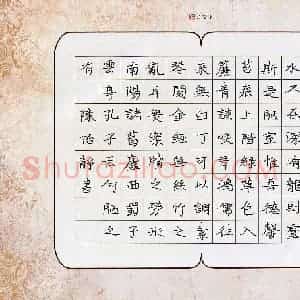 陈怡静(少儿组 12岁 银奖)硬笔书法大赛 获奖作品图片欣赏