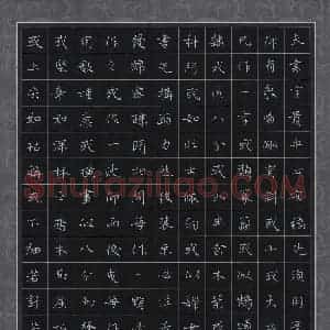 刘湘峰 硬笔楷书作品《王羲之书论》图片欣赏