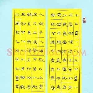 卢春雨(成人组 优秀奖)硬笔书法大赛 获奖作品图片欣赏