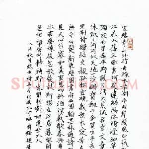 秦国锋(成人组 优秀奖)硬笔书法大赛 获奖作品图片欣赏