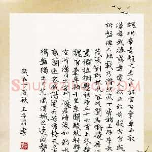 王子昂(少儿组 12岁 银奖)硬笔书法大赛 获奖作品图片欣赏