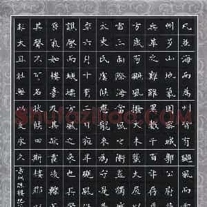 刘湘峰 硬笔楷书作品《文天祥雷州谯楼记节录》图片欣赏