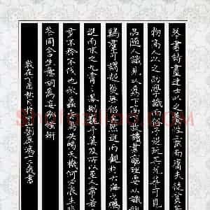 刘厚鸿(少儿组 12岁 银奖)硬笔书法大赛 获奖作品图片欣赏