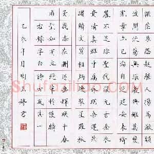 陶玉婷(成人组 优秀奖)硬笔书法大赛 获奖作品图片欣赏
