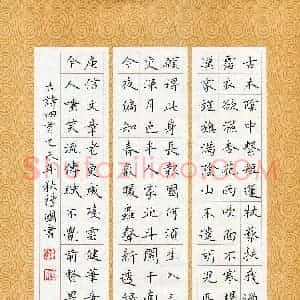 唐礼国(成人组 优秀奖)硬笔书法大赛 获奖作品图片欣赏