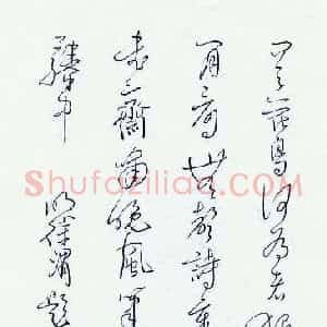 龚扬健 硬笔行草作品《徐渭题画诗二首》图片欣赏