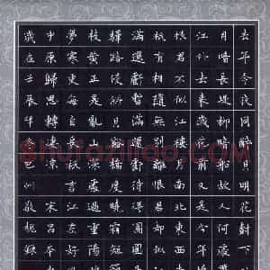 赖敬槐 硬笔楷书作品《吕本中词三首》图片欣赏