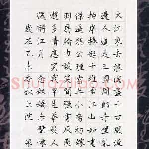 于泉祖(成人组 优秀奖)硬笔书法大赛 获奖作品图片欣赏