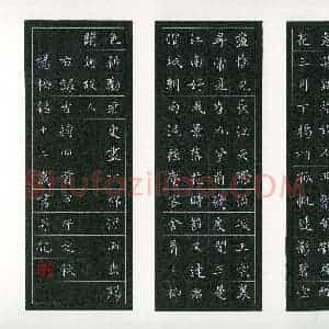 杨松铭(少儿组 12岁 金奖)硬笔书法大赛 获奖作品图片欣赏