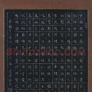 金泽珊 硬笔楷书作品《节录千字文》图片欣赏