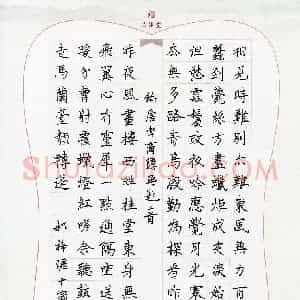 郝梓珺(少儿组 10岁 银奖)硬笔书法大赛 获奖作品图片欣赏
