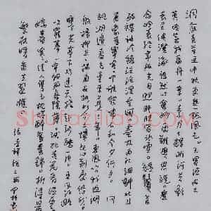 严敏灵 硬笔行书作品《张孝祥词三阙》图片欣赏