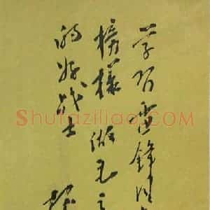 硬笔手札《林彪手迹》原件扫描高清图片欣赏下载