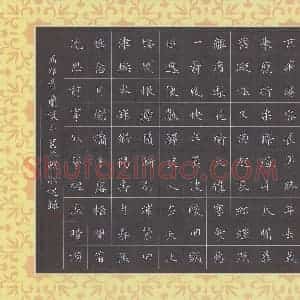赖敬槐 硬笔楷书作品《周邦彦词兰陵王》图片欣赏