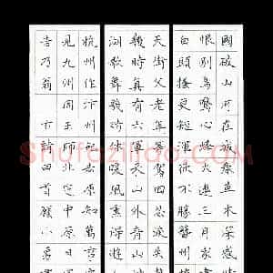 顾小勇(成人组 优秀奖)硬笔书法大赛 获奖作品图片欣赏