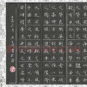 屈生钊 硬笔楷书作品《乐志论节录》图片欣赏