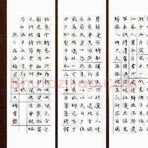 侯天娇(成人组 优秀奖)硬笔书法大赛 获奖作品图片欣赏