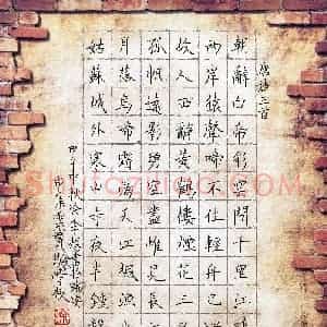 徐李想(少儿组 10岁)硬笔书法大赛 入围作品选登图片欣赏