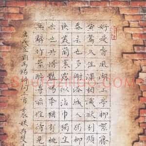 方存双 硬笔楷书作品《戎昱刘禹锡诗三首》图片欣赏