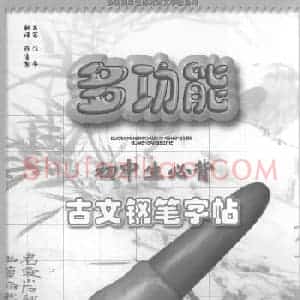 任平钢笔行书字帖《初中生必背古文》